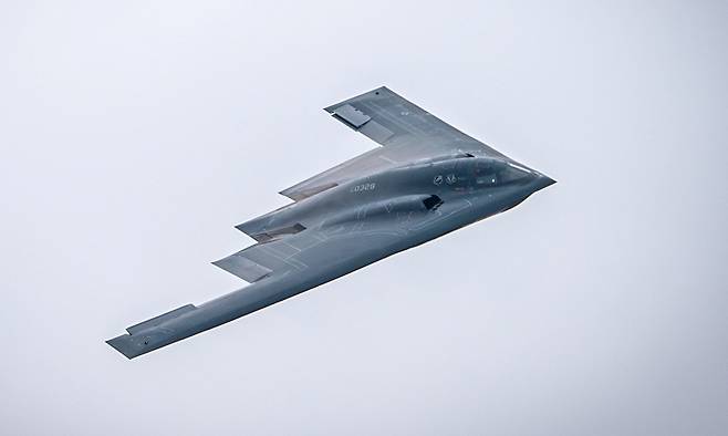 미 공군&nbsp;B-2 폭격기. 로이터연합뉴스
