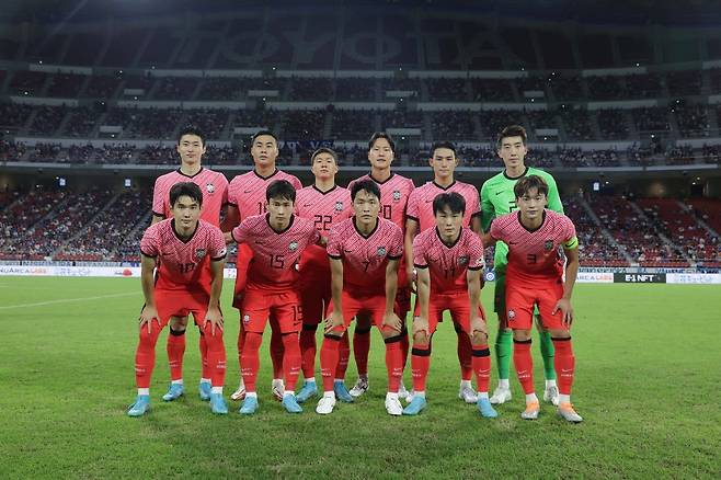 조규성, 권경원, 조유민, 김문환, 김진수, 조현우 등 과거 월드컵 무대를 누볐던 많은 태극전사들은 E-1 챔피언십에 출전, 선의의 경쟁을 통해 기량을 입증했다. 사진제공|대한축구협회