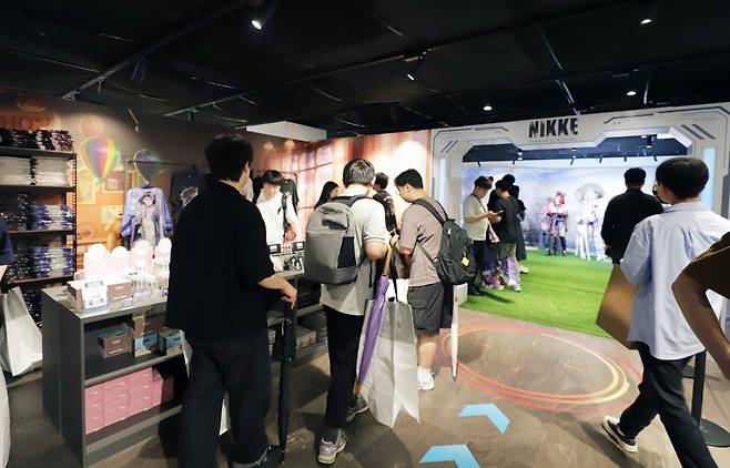 신세계百, 강남점서 게임 '승리의 여신: 니케' 팝업 [신세계 백화점 제공. 재판매 및 DB 금지]