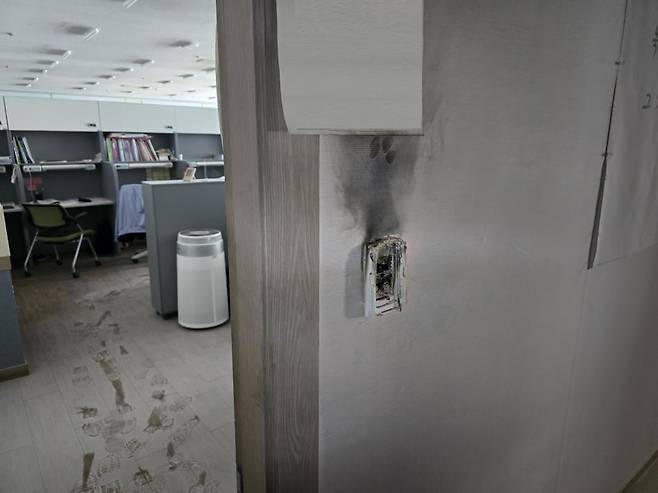 화재 현장 [부천소방서 제공. 재판매 및 DB 금지]