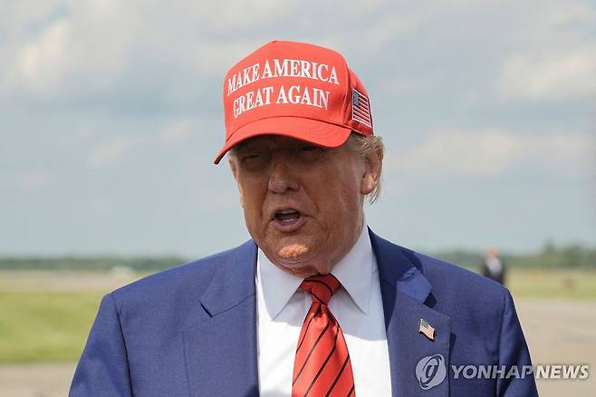 도널드 트럼프 미국 대통령 [로이터 연합뉴스 자료사진. 재판매 및 DB 금지]