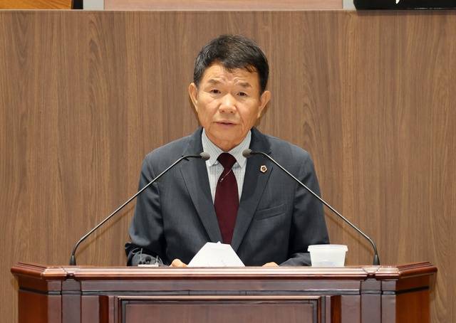 ▲ 충남도의회 정광섭의원 /충남도의회 제공