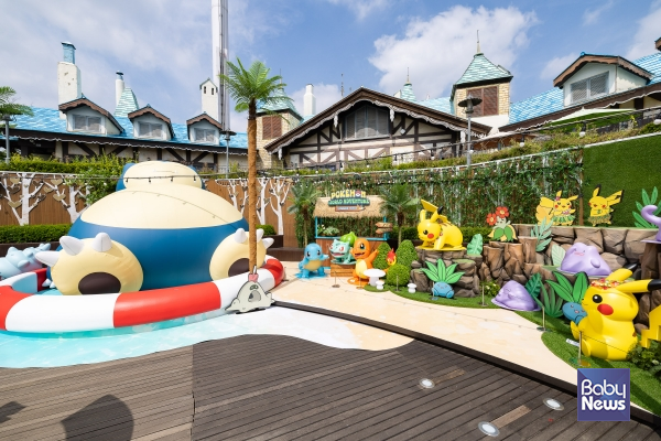 롯데월드 어드벤처가 여름 시즌 축제 '포켓몬 월드 어드벤처: 썸머 페스타'의 신규 체험 콘텐츠를 추가로 오픈했다. ⓒ롯데월드 어드벤쳐