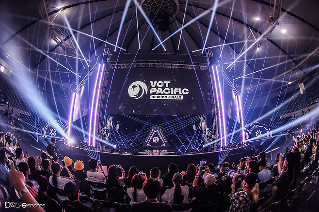 2024년 서울 송파구 올림픽핸드볼경기장에서 열린 VCT 퍼시픽 시즌 파이널.