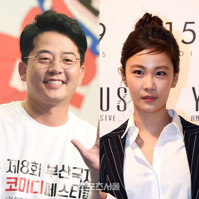 김준호와 김지민. 사진 | 스포츠서울 DB