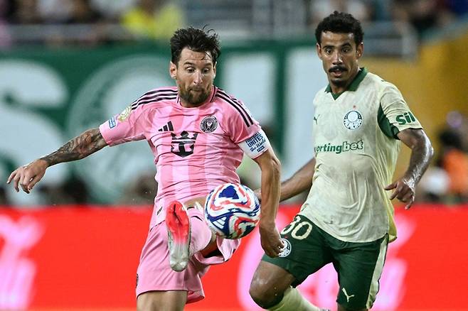 인터 마이애미의 리오넬 메시. 사진 | AFP연합뉴스