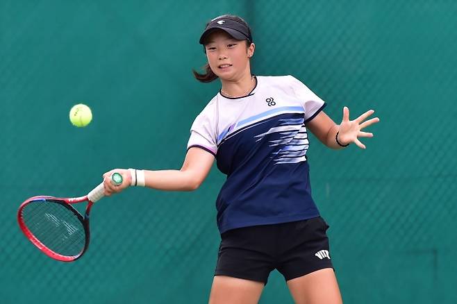 여자 18세부 1번 시드 이서아(사진/황서진 기자)