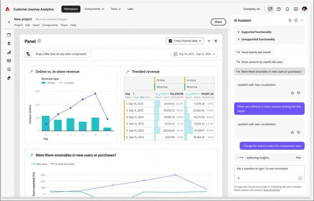 어도비는 '데이터 인사이트 에이전트'도 정식 출시했다. (사진=어도비)