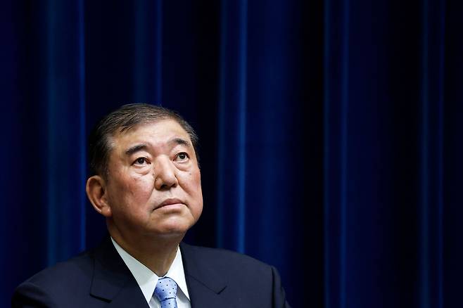 이시바 시게루 일본 총리 / AFP=연합뉴스