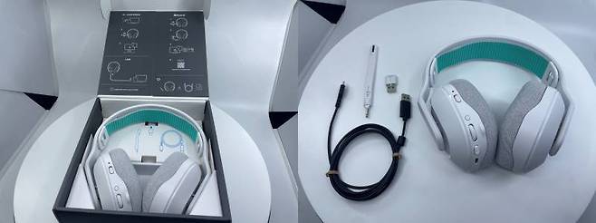 깔끔하게 포장된 제품 구성