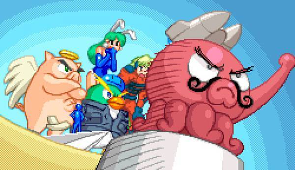 주인공 문어 뒤에서 당당하게 한 축을 담당하고 있는 꼬마돼지, '미카엘'