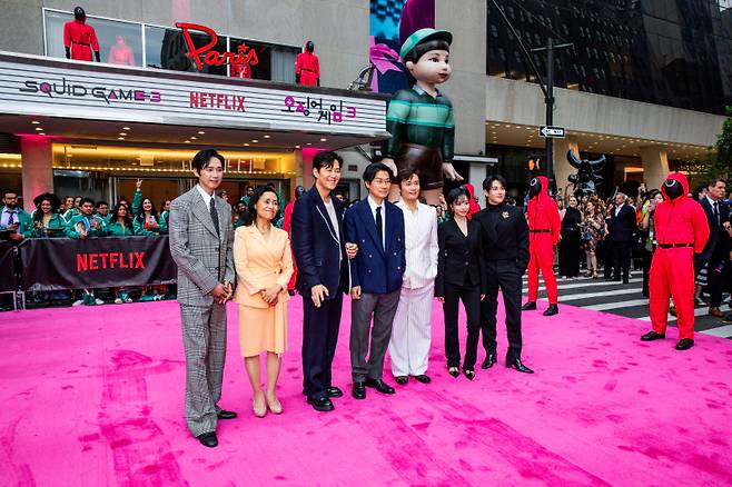 뉴욕 프리미어 이벤트 현장 / 사진=넷플릭스 제공