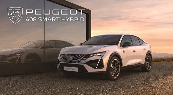 푸조 408 스마트 하이브리드(Peugeot 408 Smart Hybrid). [사진=스텔란티스코리아]