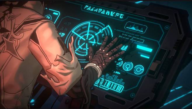 ▲ 뫼비우스 세계에 복수하기 위해 백도어로 잠입한 하이델룬, 아우터 원답게 특색 있는 스킬셋을 갖출 예정이다