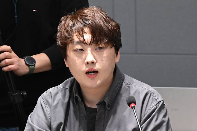 박단 대한전공의협의회 비상대책위원장. 국민일보DB