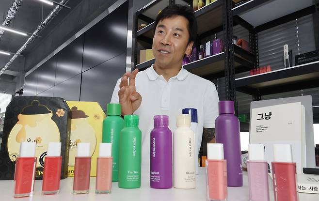 김한균 파파레서피 창업자가 매일경제와 인터뷰하고 있다. [이승환 기자]