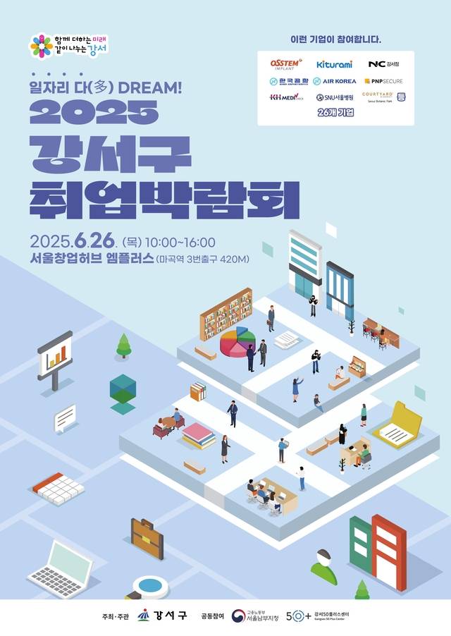 2025 강서구 취업박람회 포스터. 강서구청 제공