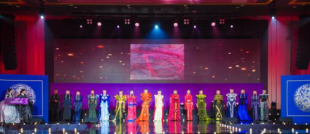 한국-몽골 수교 35주년 기념 패션쇼.  대한민국 한복모델 선발대회 조직위원회 제공