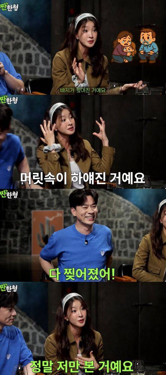 [서울=뉴시스] 23일 유튜브 채널 '짠한형 신동엽'에는 '이시영이 촬영 중 목격한 명장면 = 정상훈의 숨겨진 매력'이라는 제목의 영상이 올라왔다. (사진=유튜브 채널 '짠한형 신동엽' 캡처) 2025.06.24. photo@newsis.com *재판매 및 DB 금지