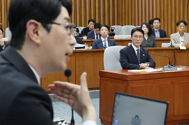 김민석 국무총리 후보자 인사청문회. 연합뉴스