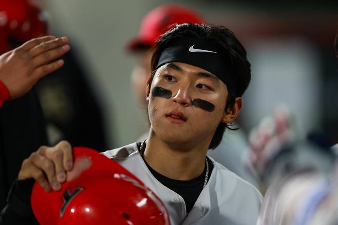 KIA 김도영은 나눔 올스타 베스트12로 선정됐으나 오른쪽 햄스트링 부상이 늦어져 출전이 불발됐다. 사진제공｜KIA 타이거즈