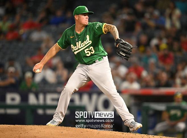 ▲ 애슬레틱스는 투수진이 리그 최약체 중 하나고, 브룩스는 트리플A에서 좋은 활약을 하면 충분히 기회가 올 수 있다
