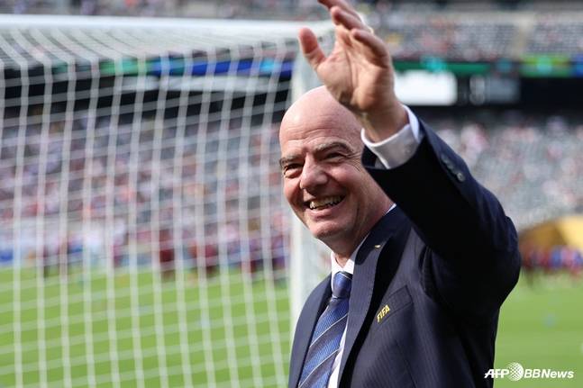 지아니 인판티노 FIFA 회장. /AFPBBNews=뉴스1