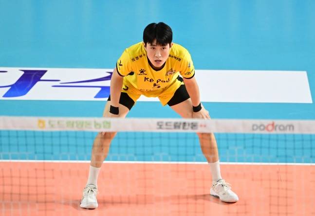 KB손해보험 리베로 김도훈. /사진=한국배구연맹 제공