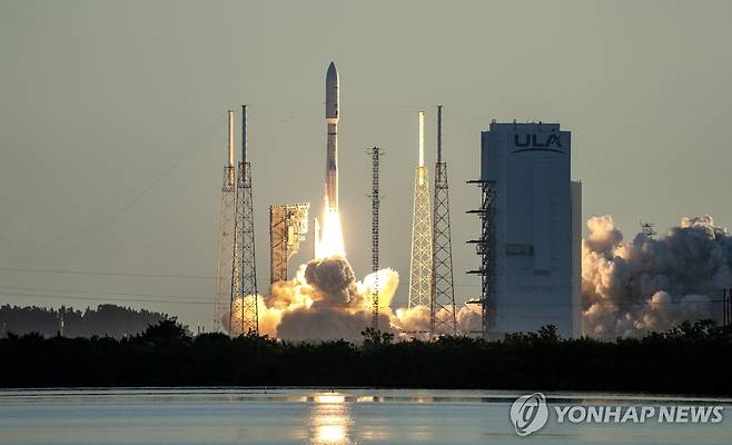 아마존 두 번째 위성 실은 ULA 로켓 발사 [케이프 커내버럴(미 플로리다주) UPI=연합뉴스]