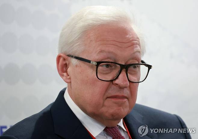 세르게이 랴브코프 러시아 외무차관 [타스 연합뉴스 자료사진. 재판매 및 DB 금지]