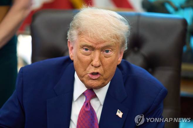 트럼프 미국 대통령 [AP=연합뉴스 자료사진. 재판매 및 DB 금지]