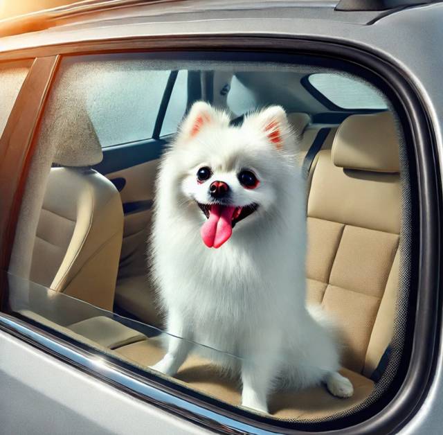 여름철 차 문을 닫아둔 채 햇볕 아래에 주차해 둔 차량의 실내 온도는 급격한 기온상승으로 반려견은 위험하다.