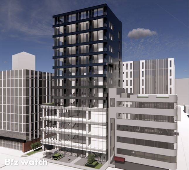 마스턴투자운용이 개발 예정인 '무신사 성수 E4 오피스' 투시도/사진=마스턴투자운용 제공