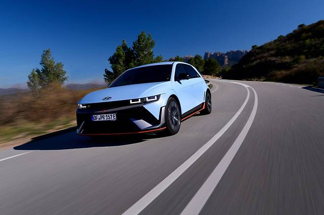 현대자동차 고성능 전기차 '아이오닉 5 N'<자료사진>(현대차 제공).