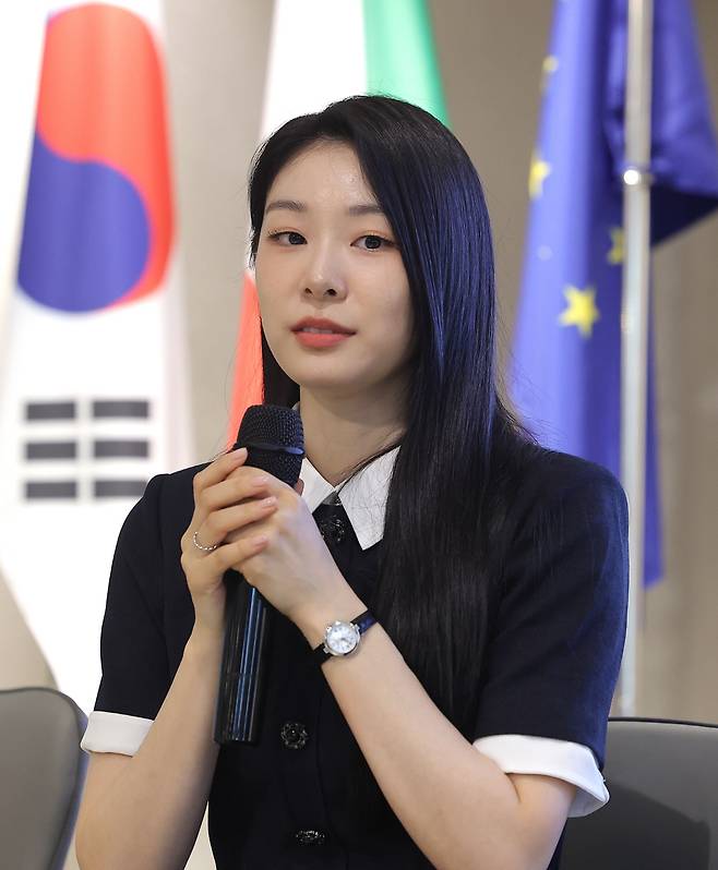 피겨 김연아, 2026 동계올림픽 설명회 참석<저작권자(c) 연합뉴스, 무단 전재-재배포, AI 학습 및 활용 금지>