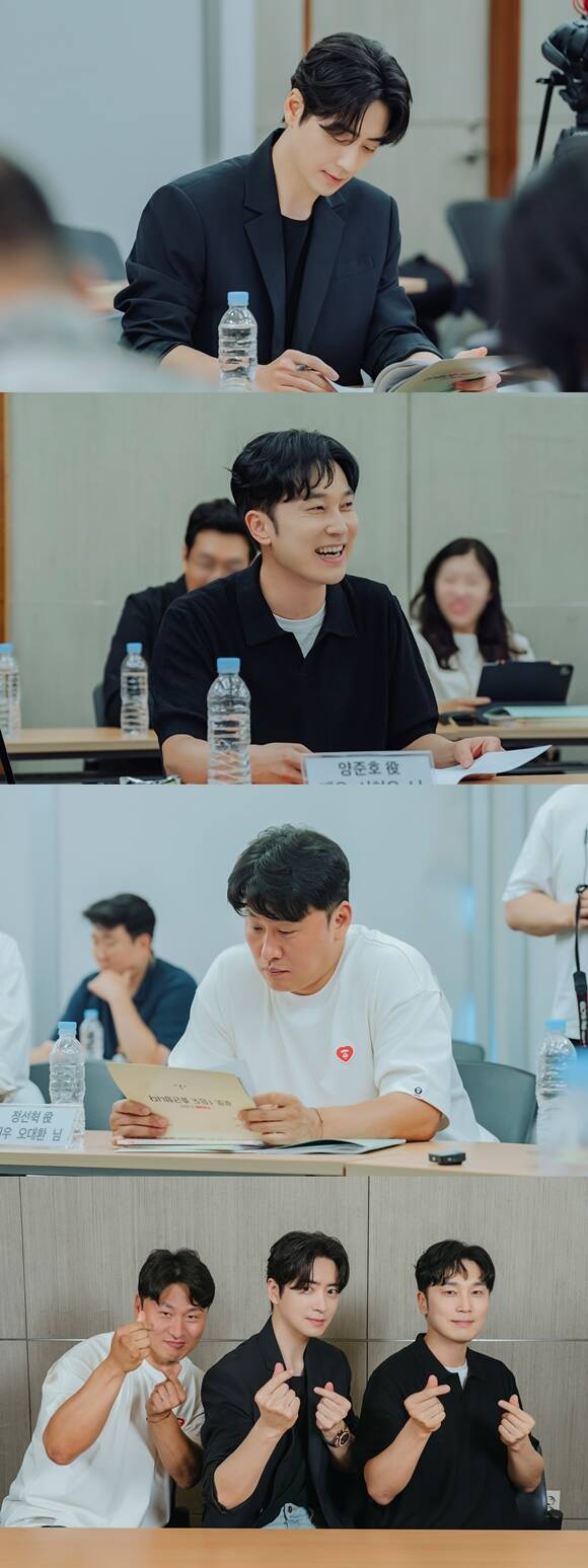 배우 이준혁 서현우 오대환(위쪽부터)이 티빙 새 오리지널 시리즈 '로또 1등도 출근합니다'에 캐스팅됐다. /티빙