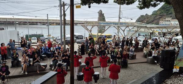 육군사관학교 군악대 공연모습(사진제공=울릉군청)