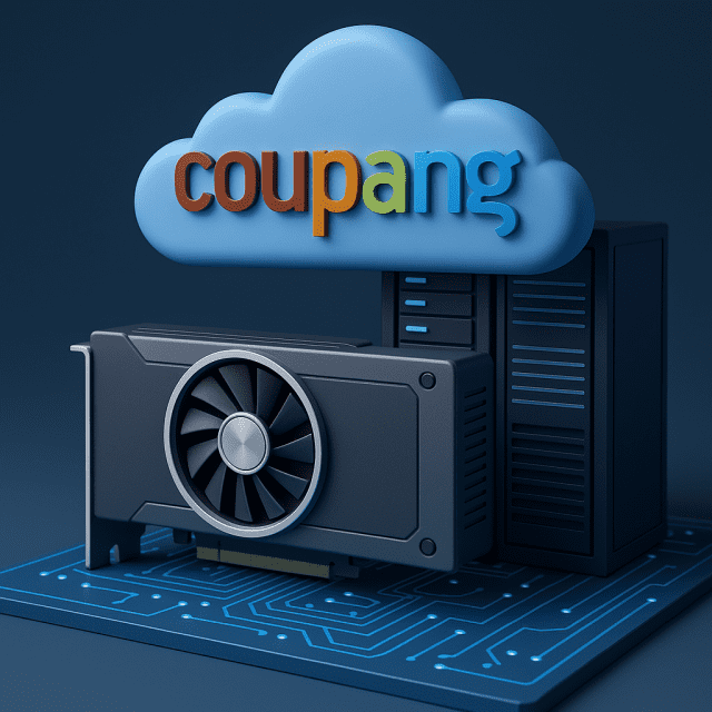 쿠팡이 정부에서 추진하는 GPU 확보 사업에 참여했다. (사진=챗GPT 제작)