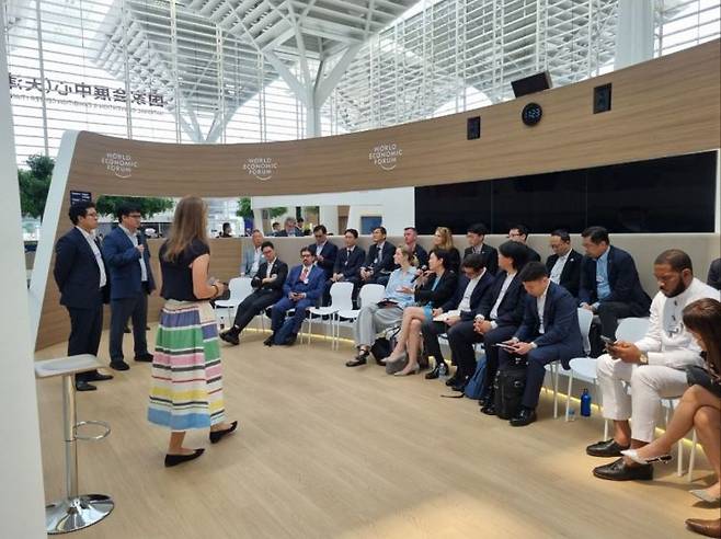 24일 중국에서 개막된 하계 다보스포럼