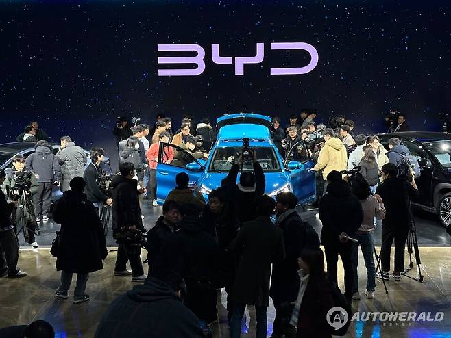 BYD 아토 3가 글로벌 누적 판매 100만 대를 돌파했다(오토헤럴드 DB)