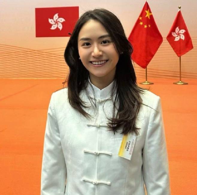 엔젤 총 응아팅(Angel Chong Nga-ting) 구의원. 인스타그램