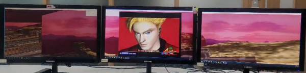 캐릭터 변화 화면은 실제로는 요렇게 등장한다