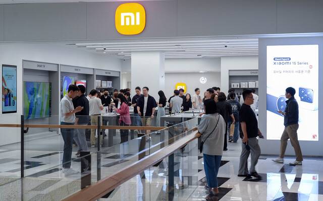 25일 서울 여의도 IFC몰 ‘샤오미 스토어’ 모습. 샤오미코리아 제공