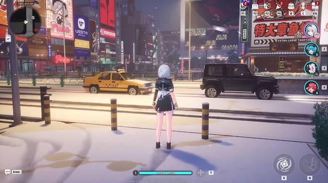 ▲ 시간 및 날씨 변경 기능과 눈 내리는 날씨도 추가