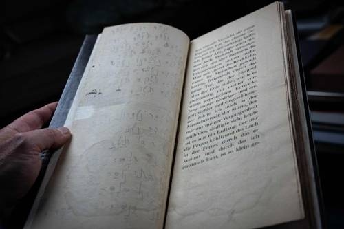 카프카 히브리어 노트. [사진 출처 = AFP 연합뉴스]