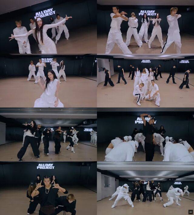 그룹 올데이 프로젝트 퍼포먼스 영상 / 더블랙레이블