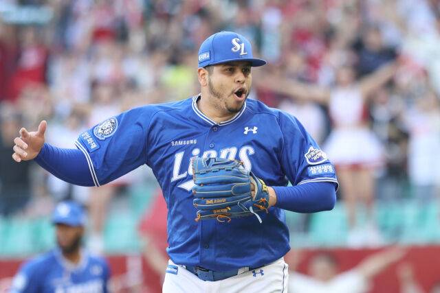 삼성 라이온즈 아리엘 후라도./삼성 라이온즈