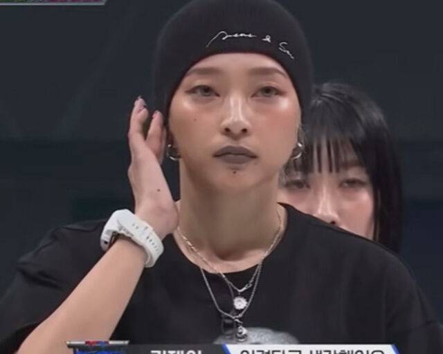 쿄카가 '스우파 3'에서 많은 인기를 끌고 있다. / Mnet '월드 오브 스트릿 우먼 파이터 3'