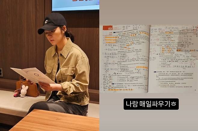 한가인 소셜네트워크서비스 계정