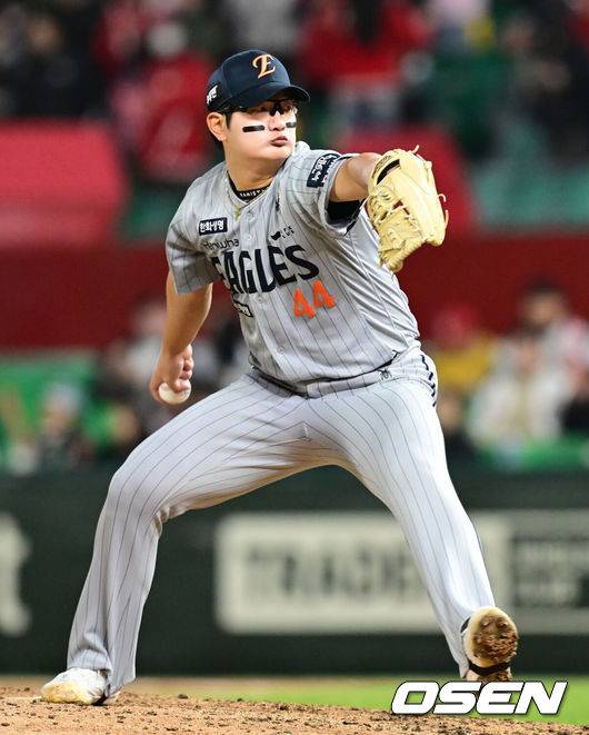 [OSEN=김성락 기자] 한화 김서현. 2025.04.15 / ksl0919@osen.co.kr